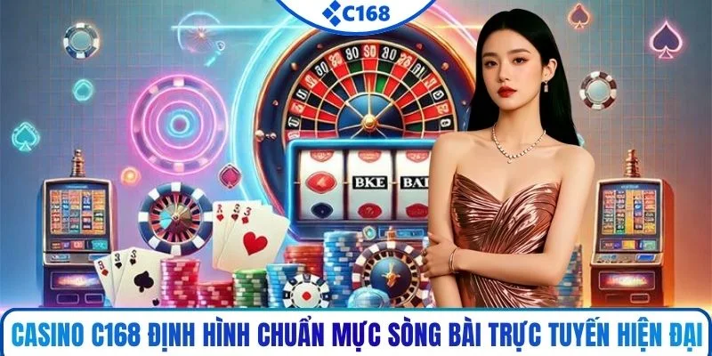 Casino C168 định hình chuẩn mực sòng bài trực tuyến hiện đại